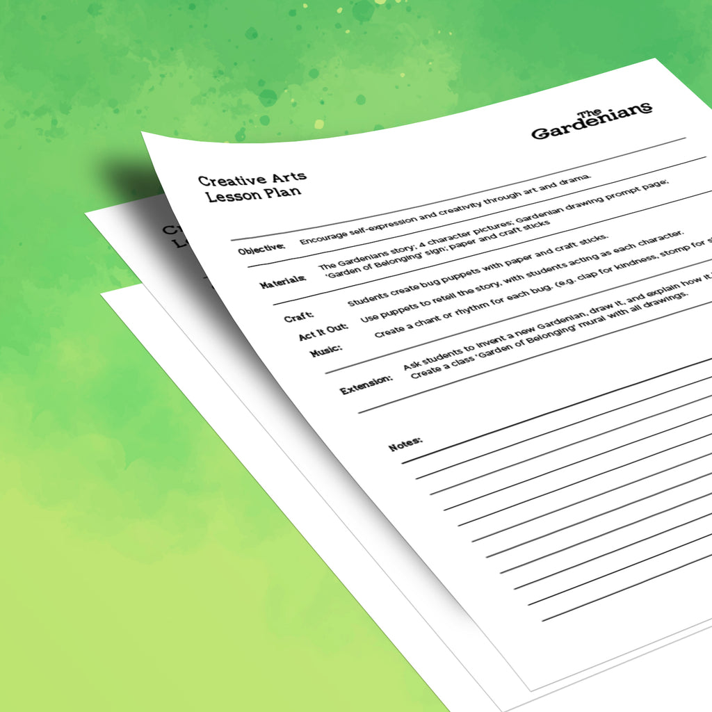 Creative Arts Lesson Plan