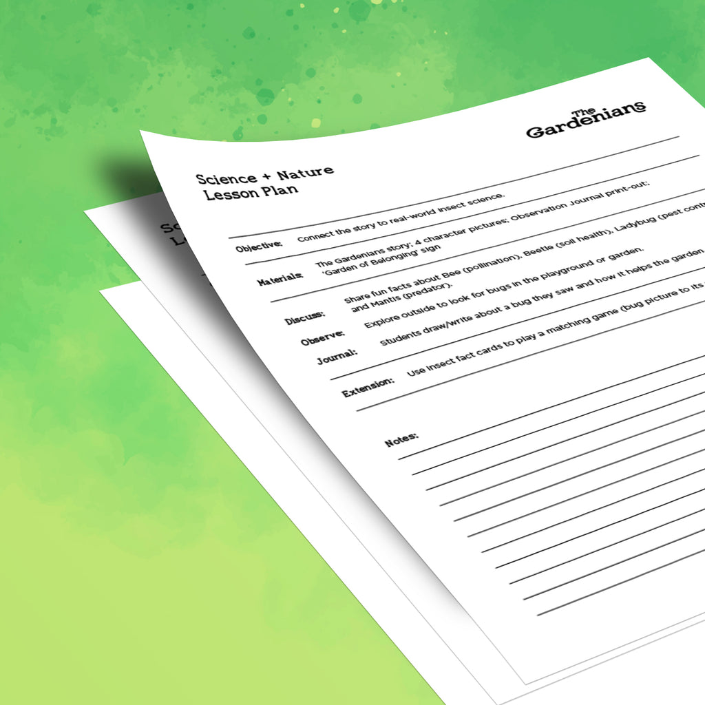 Science + Nature Lesson Plan